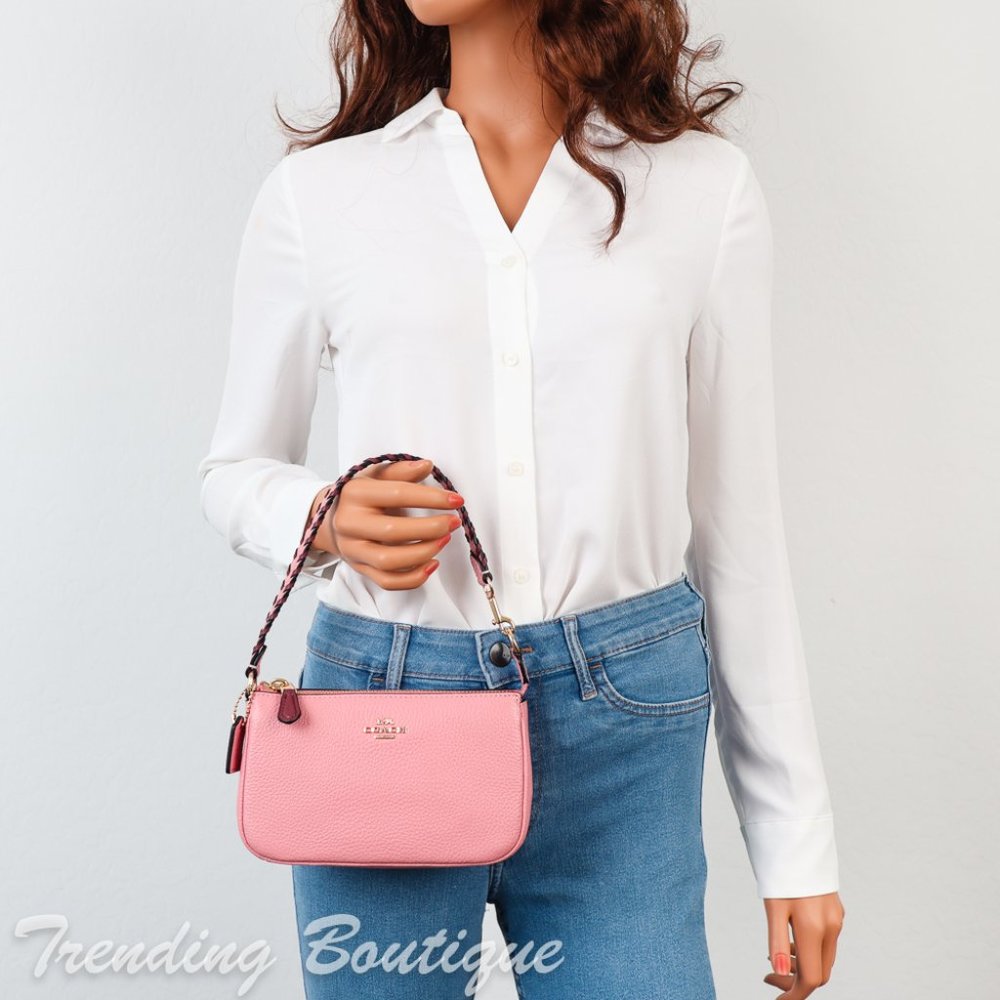 Coach Pink Clutch Wristlet